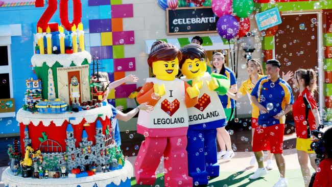 legoland 20th birthday celebration