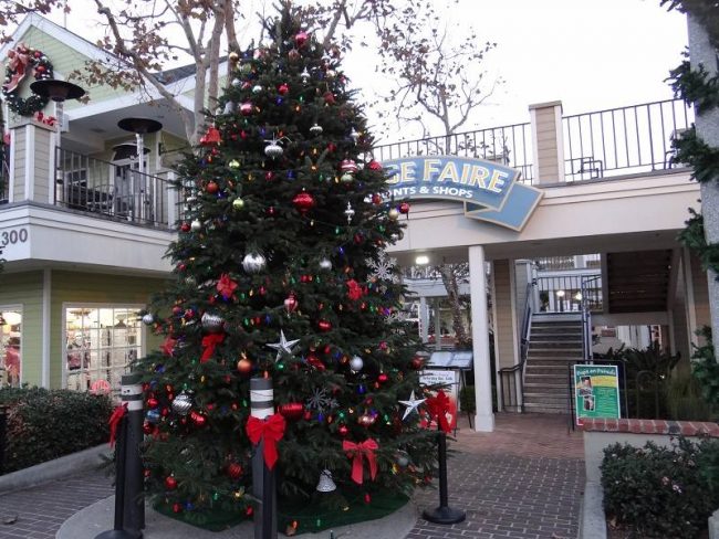 Village Faire Christmas tree carlsbad